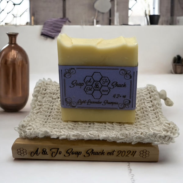 Light Lavender Shampoo bar