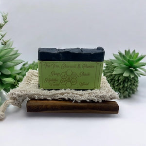 Tea Tree, Charcoal, & Pumice Facial Bar